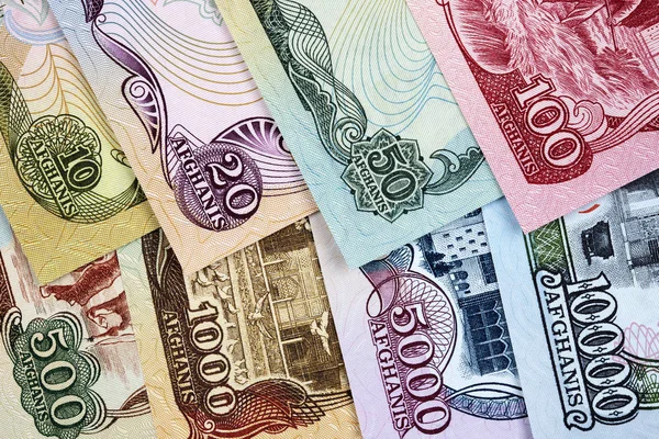 Geld Uit Afghanistan Een Zakelijke Achtergrond — Stockfoto