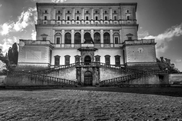 Caprarola Viterbo July 2019 Villa Farnese Villa Caprarola Mansion Town — Stock Photo, Image