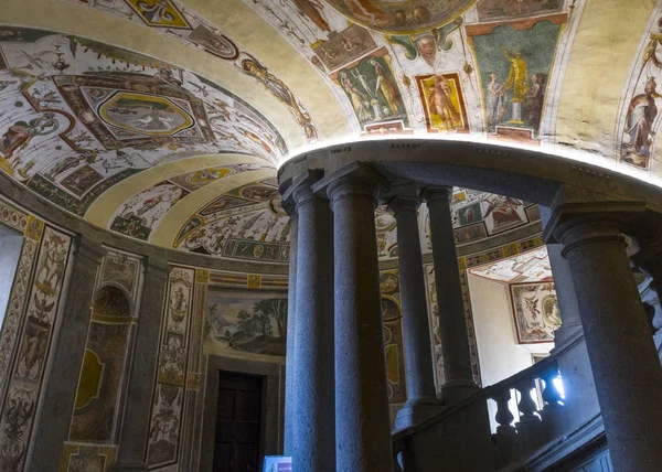 Caprarola Viterbo Ιουλίου 2019 Villa Farnese Villa Caprarola Αρχοντικό Στην — Φωτογραφία Αρχείου