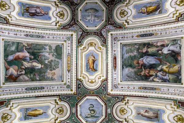 Caprarola Viterbo Července 2019 Villa Farnese Villa Caprarola Zámek Městě — Stock fotografie
