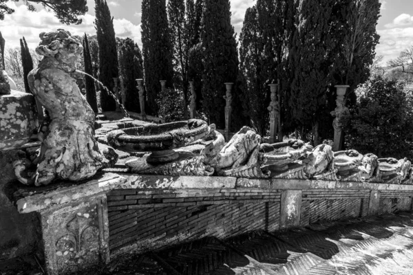 Caprarola Viterbo Temmuz 2019 Villa Farnese Villa Caprarola Talya Nın — Stok fotoğraf
