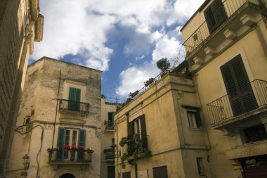 İtalya, Puglia 'daki Gravina manzarası