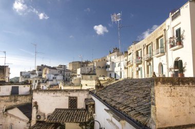 İtalya, Puglia 'daki Gravina manzarası
