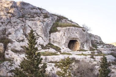 İtalya, Puglia 'daki Gravina antik mimarisi