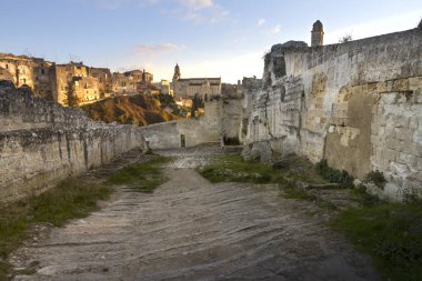 İtalya, Puglia 'daki Gravina manzarası