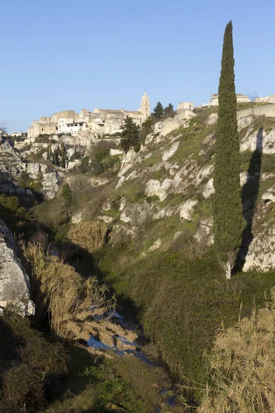 Άποψη Της Gravina Στην Πούλια Ιταλία — Φωτογραφία Αρχείου