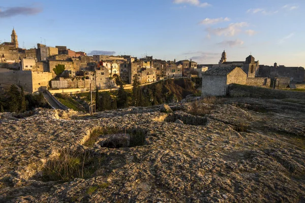 Άποψη Της Gravina Στην Πούλια Ιταλία — Φωτογραφία Αρχείου