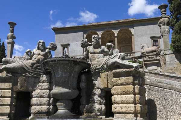 Caprarola Viterbo July 2019 Villa Farnese Villa Caprarola Mansion Town Royalty Free Stock Images