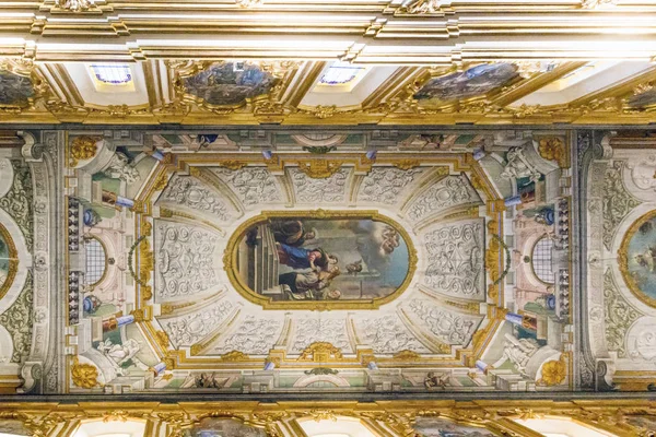 Matera Basilicata Italy July 2018 Interior Saint Peter San Pietro — Stock Photo, Image