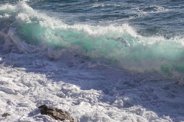 Die Küste Meer Von Varazze Italien — Stockfoto