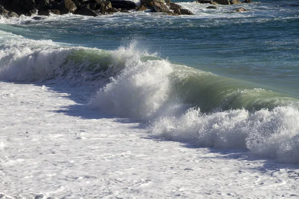 Coast Sea Varazze Italy — Stock Photo, Image