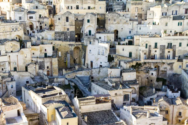 Matera Basilicata Italy July 2018 Aerial View Saint Peter San 图库图片