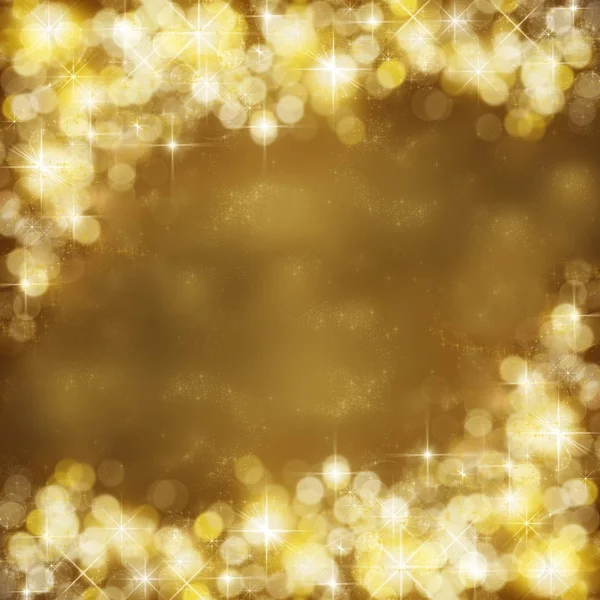 Gold festlichen Hintergrund. abstraktes goldenes Licht, Strahlkraft — Stockfoto