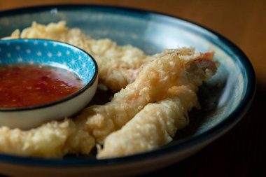 Asya Geleneksel Yemek Aperatifi Kaisen Tempura