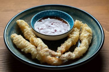 Asya Geleneksel Yemek Aperatifi Kaisen Tempura