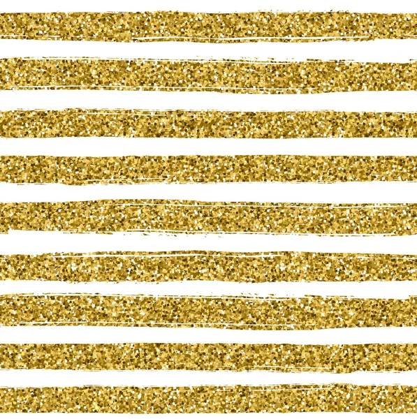 Altın glitter doku hat — Stok Vektör
