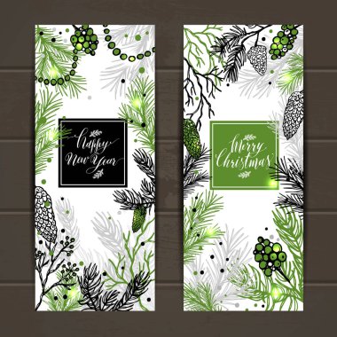 Merry Christmas Banner tebrik 