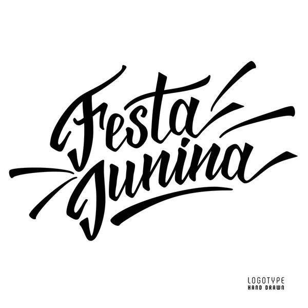 Logotipo para el festival Festa Junina — Archivo Imágenes Vectoriales