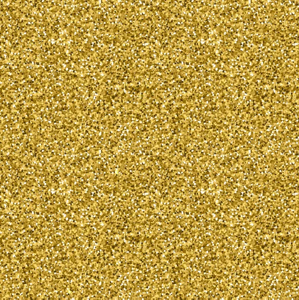 Texture glitter oro senza cuciture . — Vettoriale Stock
