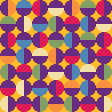 Vektörsüz orta yüzyıl geometrik şablonu kaldır.