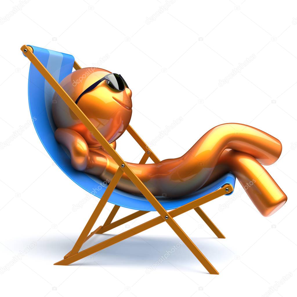homme froid plage chaise longue smiley relaxant lunettes de soleil personne photo - Chaise Relaxante homme froid plage chaise longue smiley relaxant lunettes de soleil personne photo - Chaise Relaxante