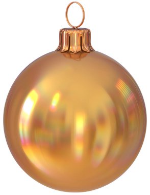 Noel top New Year's Eve önemsiz şey altın dekorasyon parlak