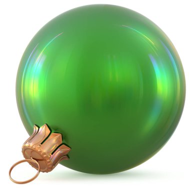 Noel top yeşil New Year's Eve dekorasyon önemsiz şey parlak