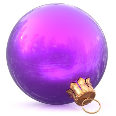 Noel top mor New Year's Eve dekorasyon önemsiz şey mavi