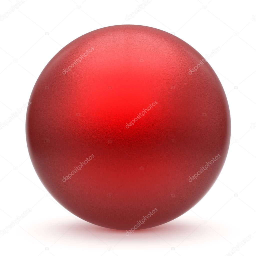 Objetos redondos rojos | Figura geométrica de botón redondo rojo balón