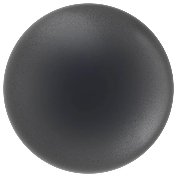 Круглая пустая круглая кнопка шара — стоковое фото