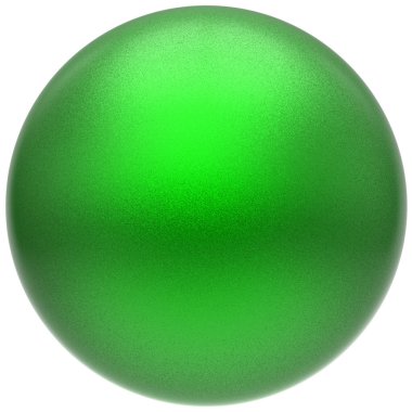 Küre yuvarlak yeşil düğmeye topu temel keçeleşmiş daire minimalist