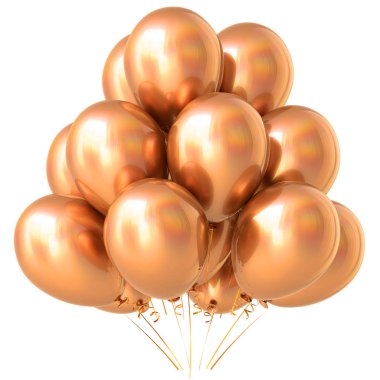 Balon altın parti mutlu yıllar tatil karnaval dekorasyon