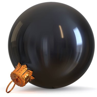 Noel top dekorasyon siyah New Year's Eve biblo