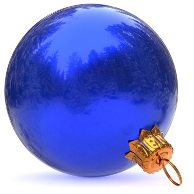 Noel top dekorasyon New Year's Eve önemsiz şey mavi 