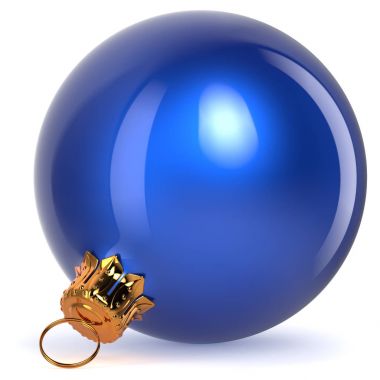 Noel top dekorasyon mavi New Year's Eve biblo