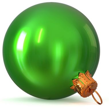 Noel top dekorasyon yeşil New Year's Eve biblo