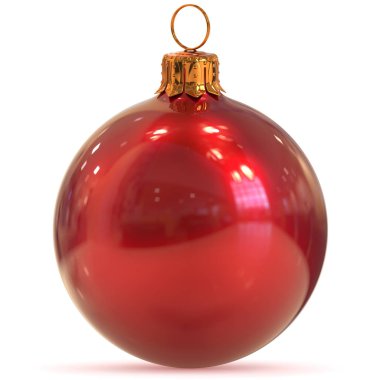 Noel top dekorasyon kırmızı portre New Year's Eve biblo