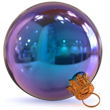 Noel Top mavi dekorasyon önemsiz şey yılbaşı süsleme