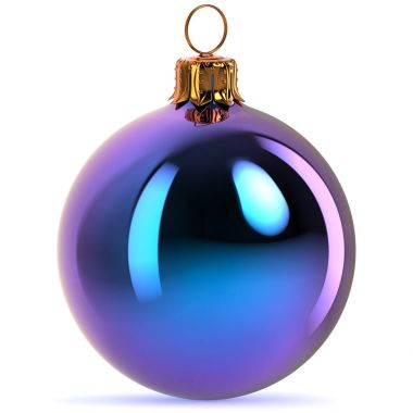 Noel top dekorasyon önemsiz şey klasik basic mavi