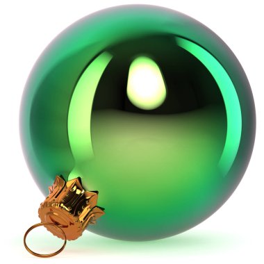 Yeşil Noel top dekorasyon New Year's Eve biblo