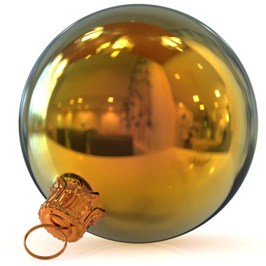 Noel top dekorasyon altın New Year's Eve önemsiz şey portre