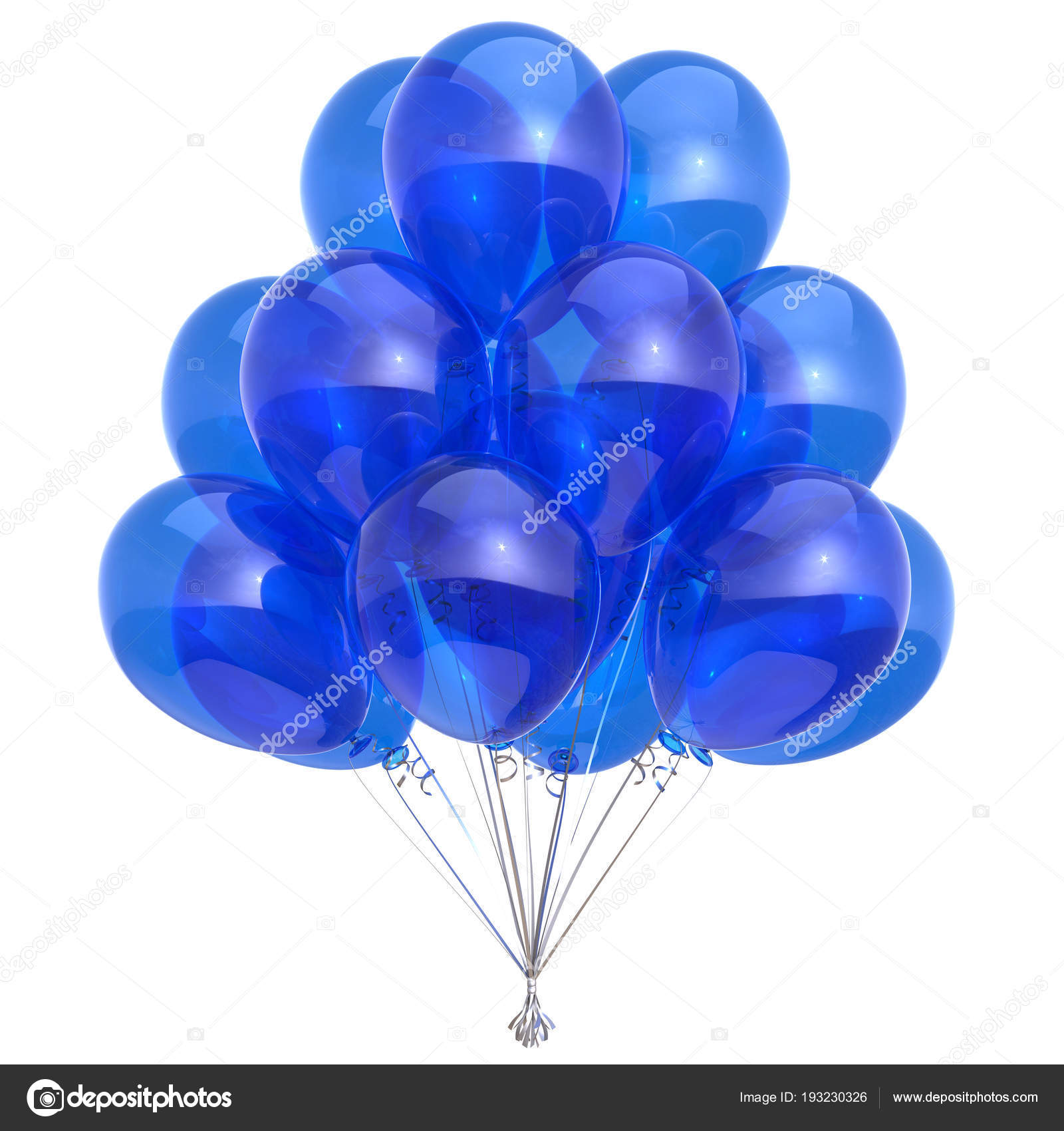 Fête D'anniversaire Avec Des Ballons Joyeux Clip Art Libres De
