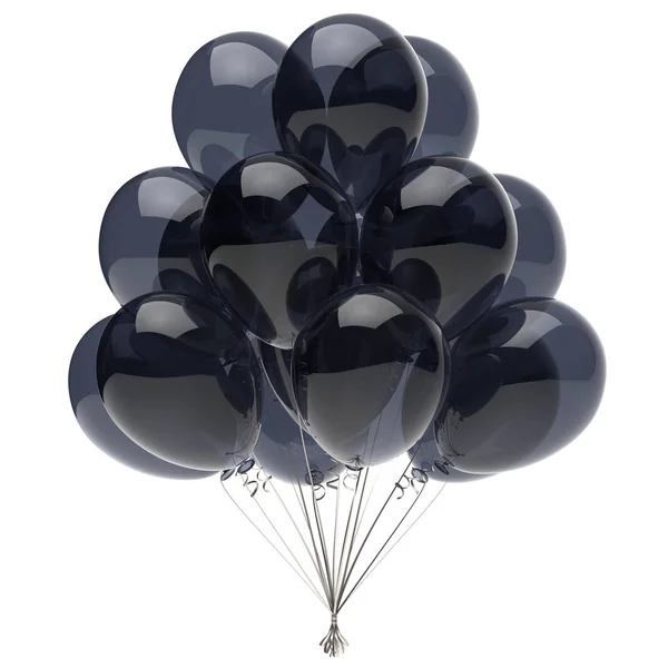 Balões de hélio bando brilhante festa decoração — Fotografia de Stock