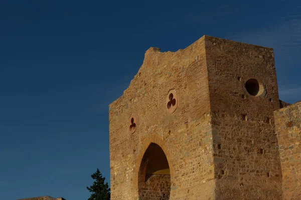 Kasteel Sagunto Een Toeristische Culturele Icoon Van Deze Stad Alicante — Stockfoto