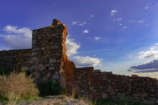 Замок Сагунто Является Туристической Культурной Иконой Этого Города Аликанте Испании — стоковое фото