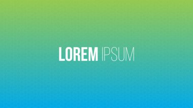 Soyut mavi ve yeşil yinelenen altıgen arkaplan.