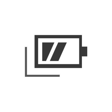 pil vektör simgesi. Stok vektör illüstrasyonu beyaz arkaplanda izole edildi.