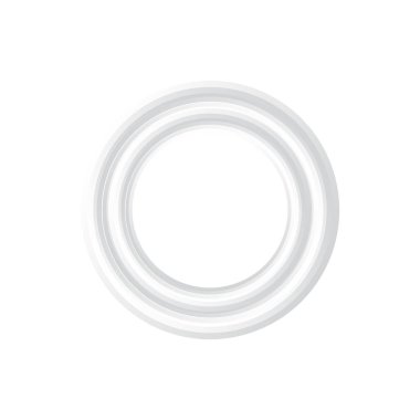 Sanatsal parlak dalgalı su fütüristik açık gri renkli boya modern. Beyaz arkaplanda stok vektör illüstrasyonu.