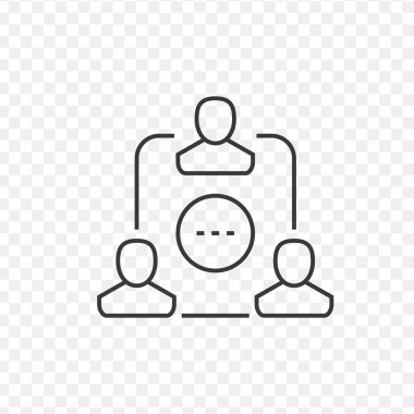 İnsan koruma ikonu. Stok vektör illüstrasyonu beyaz arkaplanda izole edildi.