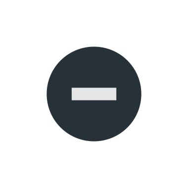 Dur işareti. Hisse Vektörü illüstrasyonu beyaz arkaplanda izole edildi.